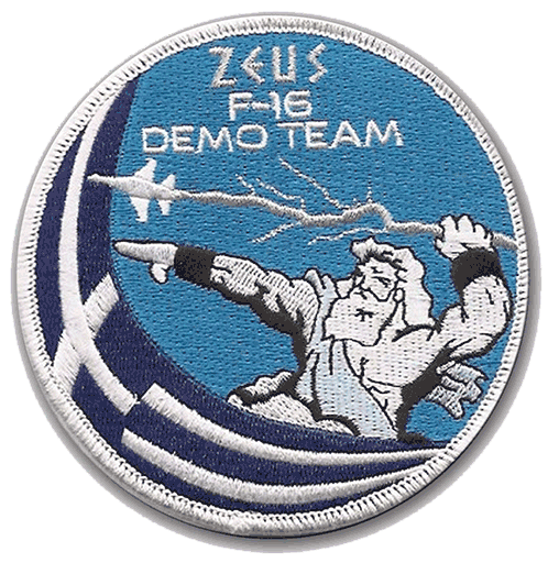 HAF F-16 Demo Team 'Zeus' Patch