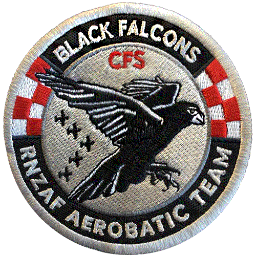 RNZAF Black Falcons Patch