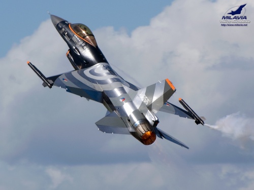 RNLAF F-16 Demo Wallpaper