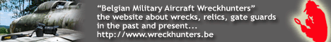 The website about wrecks & relics, gate guards, monuments of the Belgian military aviation.