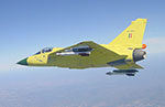 Photo courtesy of Aeronautical Development Agency, via http://www.Bharat-Rakshak.com/