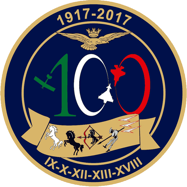 Centenario Gruppi Caccia 1917-2017 patch