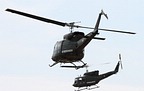 Austrian Army AB212 helicopters