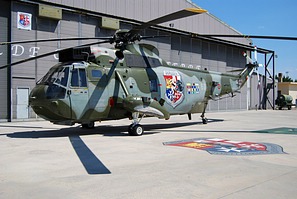 Italian Navy SH-3D-NLA Sea King '6-01' specially decorated for its retirement.