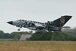 Luftwaffe Tornado ECR in tiger livery