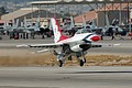 USAF Thunderbirds F-16B Fighting Falcon