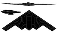 B-2 B-2 3view