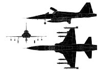F-5 f-5 3view