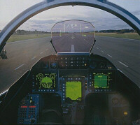 picture courtesy of Saab Aerospace Gripen cockpit