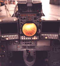 Tornado back-seat cockpit navigator