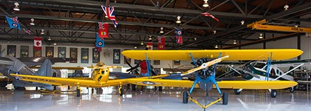 VWoC Hangar Cornell Stearman