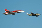 RCAF Heritage Flight CF-188 & DH115