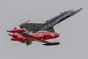 RCAF CF-188 & CT-133 Historical Flight