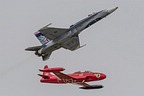 RCAF CF-188 & CT-133 Historical Flight