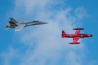 RCAF Heritage Flt CF-188 & CT-133