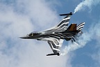 Belgian Air Force F-16 Solo Display