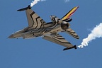 Belgian Air Force F-16 Solo Display