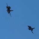 HAF Mirage 2000 vs F-16 dogfight demo