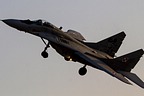 Polish MiG-29 Fulcrum display