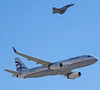 HAF Mirage 2000 EGM '237' with Aegean Airlines A320-232