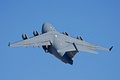 C-17A Globemaster III demonstration starting with a steep climb