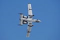 The straight wing design enables the A-10 to turn very tight at slow speeds
