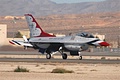U.S. Air Force Thunderbirds number three landing