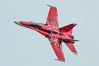 RCAF CF-18 Hornet Demo (CF-188 188734) display