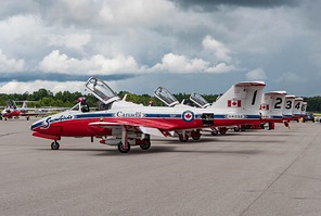 Snowbirds flightline