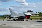 Royal Air Force 6 Sqn Typhoon FGR.4 ZK302/EA in the static display