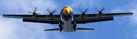 USMC C-130T 'Fat Albert' of the Blue Angels