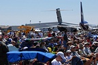 The crowd at the Boston-Portsmouth Air Show 2012