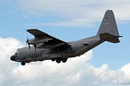 MC-130E Hercules of the AFRC 711th SOS arriving at Pease