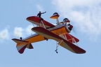 Jane Wicker Wing Walker and the 450 Stearman