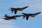 Blue Angels arrival and practise on Thursday