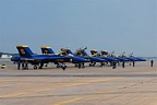 Blue Angels Friday rehearsal