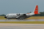 New York ANG LC-130H Hercules arriving for the static show