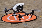 FlyRyte Drone School performed a remotely controlled drone demo with a DJI Inspire