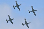 Irish Air Corps PC-9M 4-ship formation display