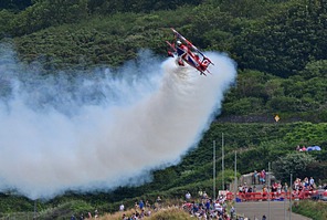 Richard Goodwin aerobatic display