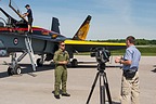 CF-18 demo pilot Captain Kean