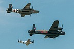 WWII Veterans Memorial Fly-past