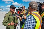 Media Day: Capt Kean CF-18 Demo Pilot