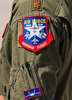 Media Day CYYZ: F-22A Pilot Heritage Flight Patch