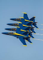 Blue Angels fourship formation