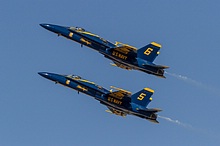 Blue Angels synchro pair