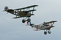 Fokker DR.I and Nieuport 17