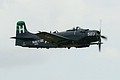 Douglas AD-4NA Skyraider in United States Navy VA-155 Attack Squadron