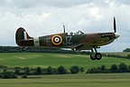 Incoming Spitfire Mk I for landing