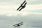 Hawker Nimrod perform a close tail chase